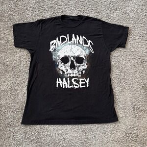 Halsey Shirt Womens Band Tee T Short Sleeve Music Badlands Modified Large L